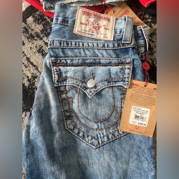 NEW WITH TAG TRUE RELIGION DESIGNER JEANS LOT - Picture 3 of 16